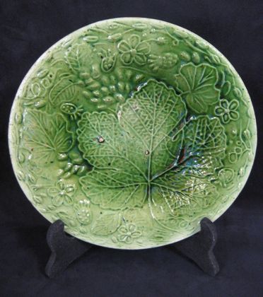 Majolica Plate   SOLD